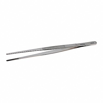 Tweezer Straight Serrated 8inL