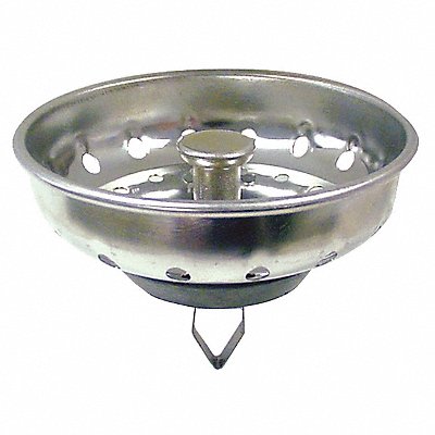 SS Basket Strainer 3-1/4in