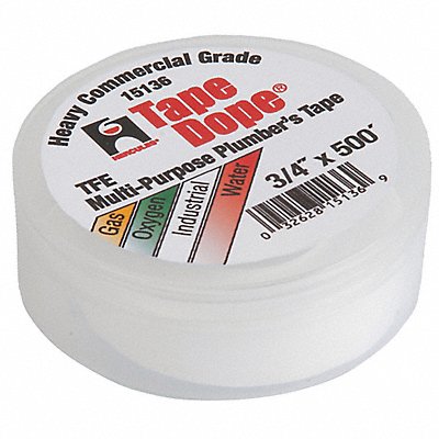 Thread Sealant Tape 3/4 W White