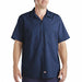 H4982 Short Slv Indstrl Shirt Poplin Navy 4X