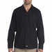 K7967 Long Slv Indstrl Shirt Poplin Black XLT