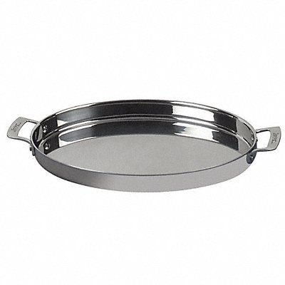 Oval Fry Pan 11 in Dia SS