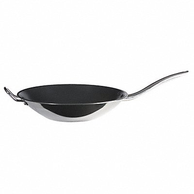 Wok Pan 13 3/4 in Dia SS