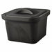 Ice Pan with Lid Black 1L