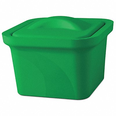 Ice Pan with Lid Green 1L