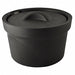 Ice Bucket with Lid Black 2.5L