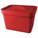 Ice Pan with Lid Red 4L