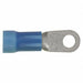 Ring Terminal 1/4in. Blue 600V PK10