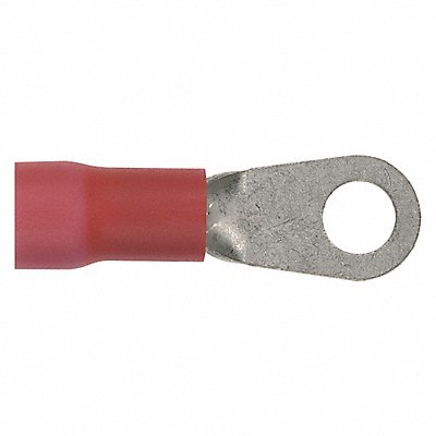 Ring Terminal 1/4in. Red 600V PK25