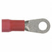 Ring Terminal 1/4in. Red 600V PK25