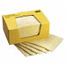 Absorbent Pad Universal Yellow PK25