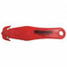 K8370 Safety Cutter Disp 5-3/8 in Red PK10