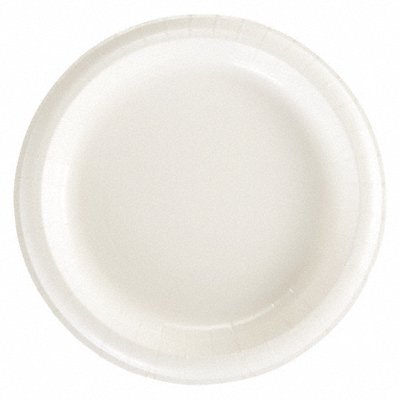 Paper Plate 8 1/2 in White PK500