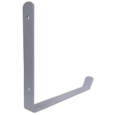 Single Point Hook Stl 7-5/8 in H Wht