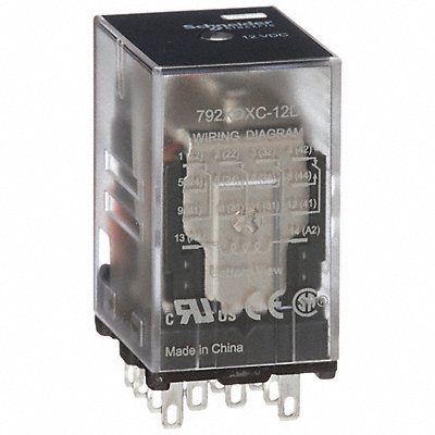 J2424 Gen Purpose Relay 14 Pin Square 12VDC