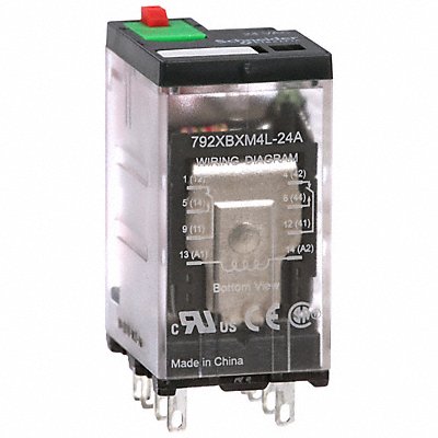 J2421 Gen Purpose Relay 8 Pin Square 24VAC