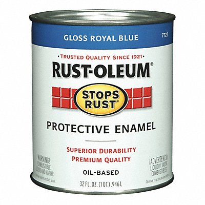 Enamel Paint Royal Blue Solvent