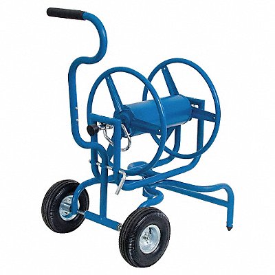 Garden Hose Reel Cart 10 in Steel