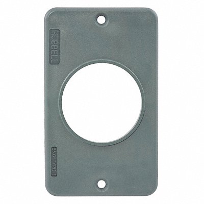 Outlet Box Plate For 1.56 In Dia Device