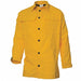 Wildland Fire Shirt 2XL Yellow Button
