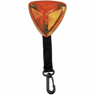 Warning Light Amber LED 2 AA Batteries