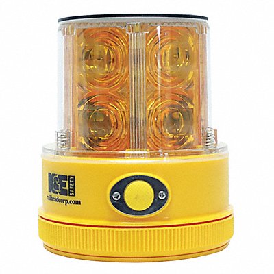 Rechargeable SafetyLight Amber LED Solar
