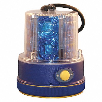 Revolving Safety/Warning Light Blue