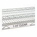 Label Holder Clear 48 In