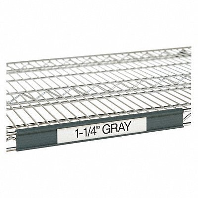 Label Holder Gray 48 In PK4