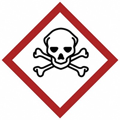 GHS Label 1 H 1 W PK16