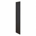 End Panel Black 72inH x 21inW x 3/4inD