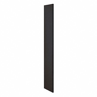 End Panel Black 72inH x 18inW x 3/4inD