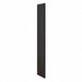 End Panel Black 72inH x 18inW x 3/4inD