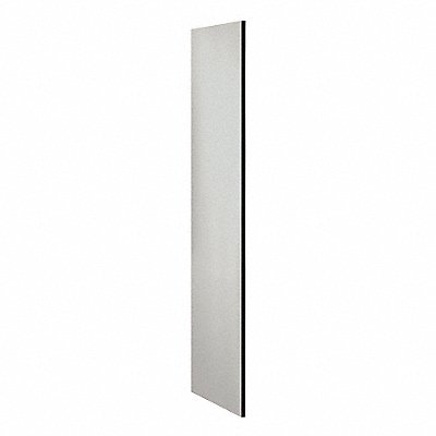 End Panel Gray 72inH x 21inW x 3/4inD