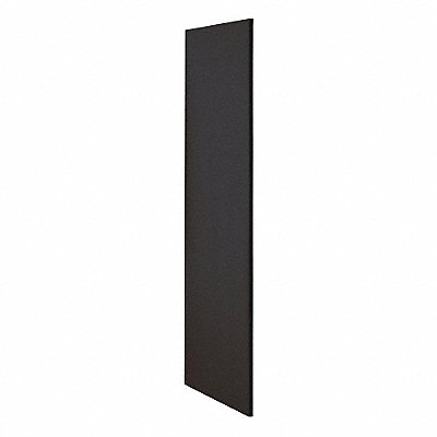 End Panel Black 72inH x 24inW x 3/4inD