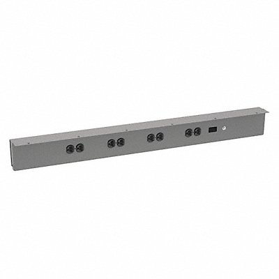 Power Outlet 42in.Wx4in.D Steel