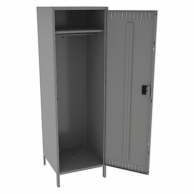 K4162 Lckr 1x1Lckr Md Gray 78 x24 x24 Assm