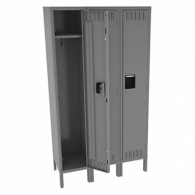 K4141 Lckr 1x3Lckr Md Gray 66 x36 x15 Assm