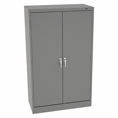 K3835 Storage Cabinet 60 x36 x18 MdGry 4Shlv