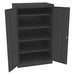 K3842 Storage Cabinet 60 x36 x24 Black 4Shlv