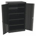 K3842 Storage Cabinet 60 x36 x24 Black 4Shlv