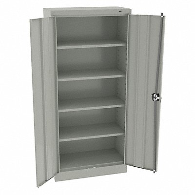 K3834 Storage Cabinet 66 x30 x15 LtGry 4Shlv