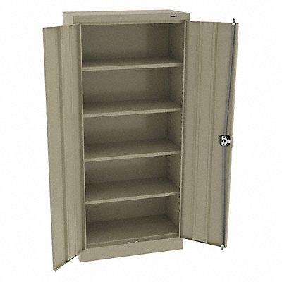 K3834 Storage Cabinet 66 x30 x15 Sand 4Shlv