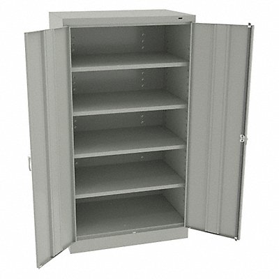 K3842 Storage Cabinet 66 x36 x24 LtGry 4Shlv