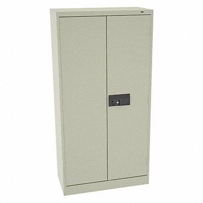 Storage Cabinet 72 x36 x18 Putty 1Shlv