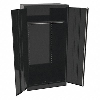 K3914 Storage Cabinet 72 x36 x24 Black 1Shlv