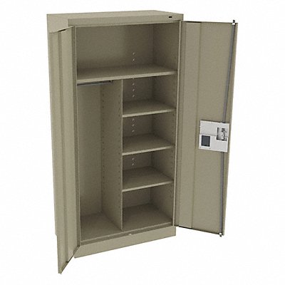 Storage Cabinet 72 x36 x18 Sand 5Shlv