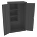 K4848 Storage Cabinet 64 x36 x18 Black 3Shlv