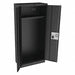 Storage Cabinet 78 x36 x18 Black 1Shlv