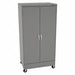 K4834 Storage Cabinet 73 x36 x24 MdGry 4Shlv